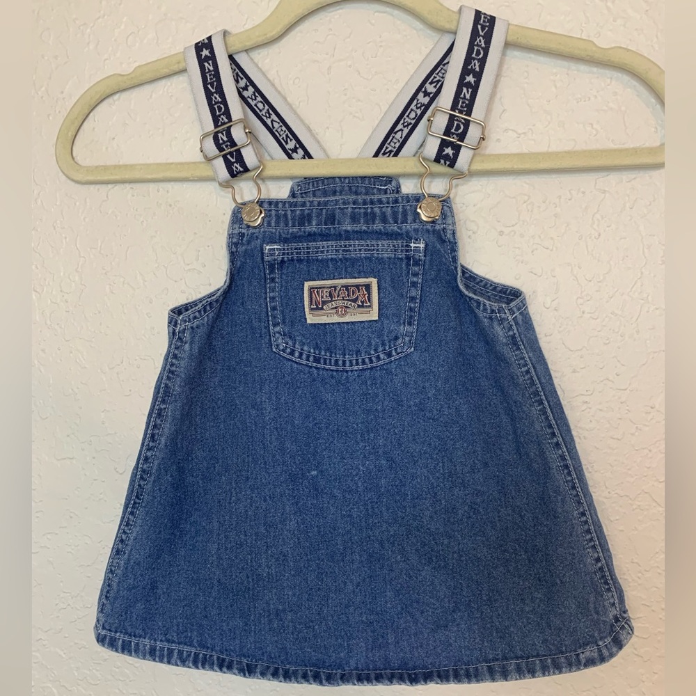 NEVADA baby jean dress